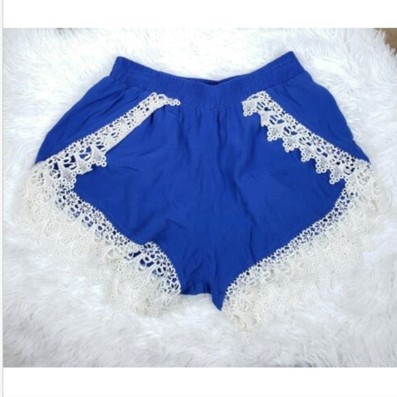 Lucy Love Size L High Waisted Blue White L… - Picture 2 of 6